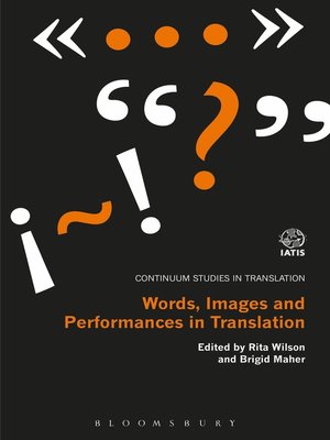 cover image of Words, Images and Performances in Translation